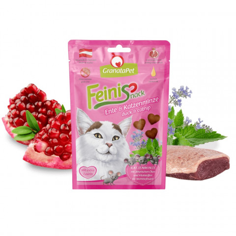 GRANATAPET FeiniSnack Duck and catnip - Katze behandeln - 50g - Fotogalerie 2