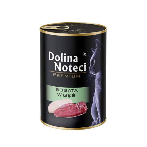 DOLINA NOTECI Premium Rich in goose - nassfutter für Katzen - 400g - Fotogalerie 1