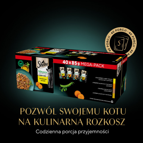 SHEBA Nature's Collection Poultry Flavors in jelly - nassfutter für Katzen - 40 x 85g - Fotogalerie 15