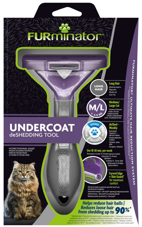 FURminator - Furminator für langhaarige Katzen - M/L - Fotogalerie 2