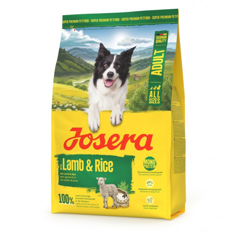 JOSERA Lamb & Rice - trockenfutter für Hunde - 3kg - Fotogalerie 1