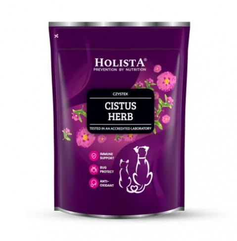 HOLISTA Cistus herb - nahrungsergänzungsmittel für hunde und katzen - 500g - Fotogalerie 1