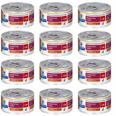 HILL'S Prescription Diet Digestive Care i/d Feline Huhn - Nassfutter für Katzen - 12x82g - Fotogalerie 1