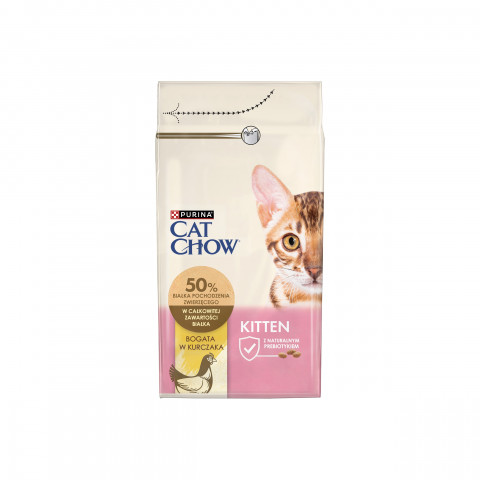 Purina Cat Chow Kitten Katzen-Trockenfutter Kätzchen Huhn 1,5 kg - Fotogalerie 2