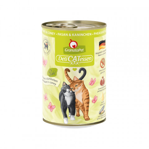 GRANATAPET DeliCATessen Pheasant and coney - nassfutter für Katzen - 400g - Fotogalerie 1