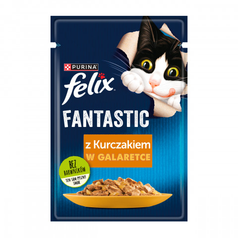  FELIX Fantastic mit Hähnchen in Gelee - Katzen Nassfutter - 85g - Fotogalerie 1