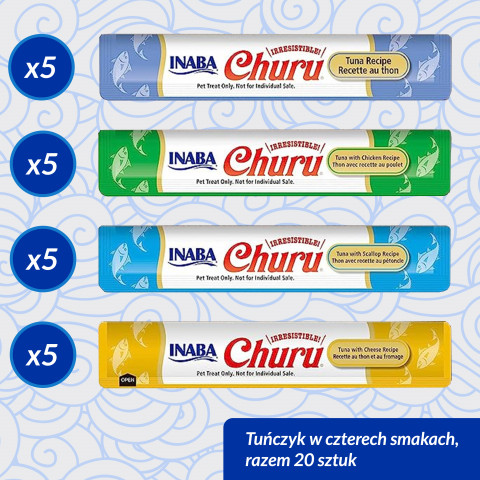 INABA Churu Variety box Tuna - Katze behandeln - 20 x 14g - Fotogalerie 3