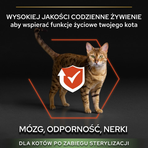 PURINA Pro Plan Sterilised Vital Functions Salmon - trockenfutter für Katzen - 400g - Fotogalerie 6