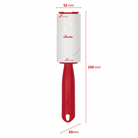 VILEDA Pet Pro Fusselrolle zur Entfernung von Tierhaaren, Haaren und Schmutzpartikeln + GRATIS! Vileda PET PRO Mikrofasertuch M 70x45 cm - Fotogalerie 19