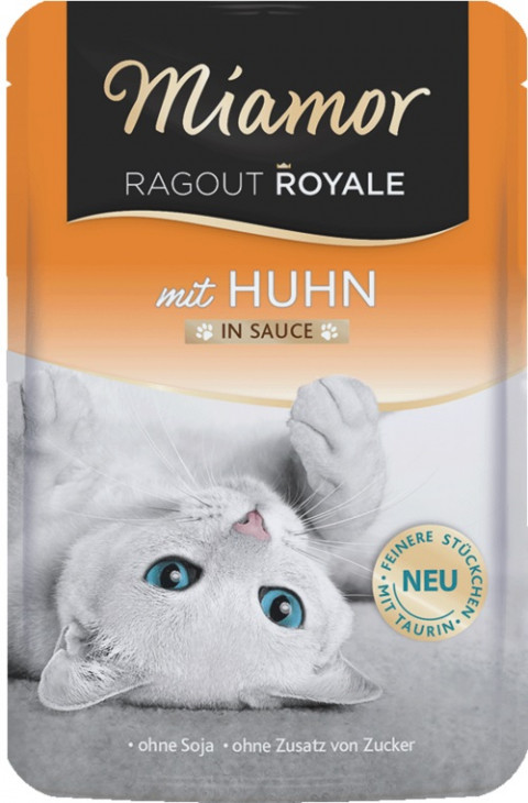 MIAMOR Ragout Royale Chicken in sauce - nassfutter für Katzen - 100g - Fotogalerie 1