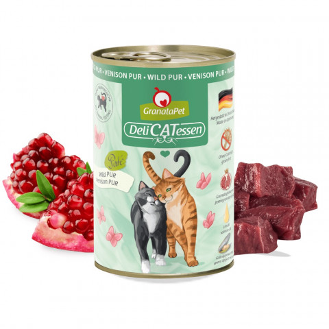 GRANATAPET DeliCATessen Venison - nassfutter für Katzen - 400g - Fotogalerie 2
