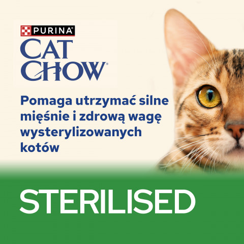  PURINA Cat Chow Sterilised Gig Huhn mit Aubergine - feuchtes Katzenfutter 85 g - Fotogalerie 2