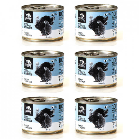 3COTY 41. Turkey and chicken for kittens - nassfutter für Katzen - 6x180g - Fotogalerie 1