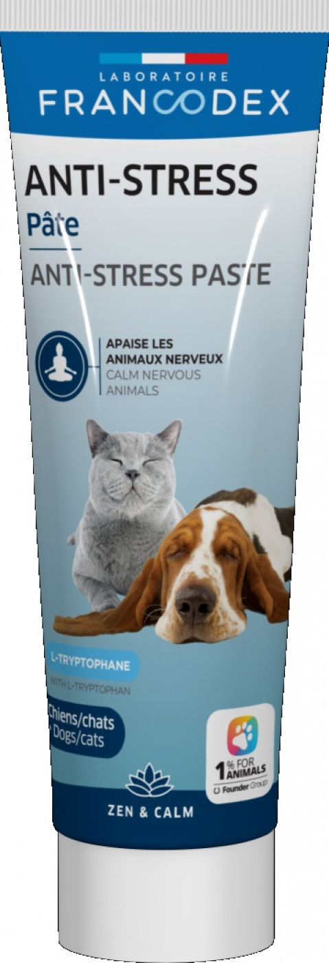 FRANCODEX Anti-Stress Paste - leckerli für hunde und katzen - 100 g - Fotogalerie 2
