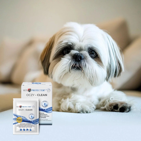 JM SANTE Vet Protector Eyes Clean - tücher zur augenreinigung für hund und katze – 20 stück - Fotogalerie 2