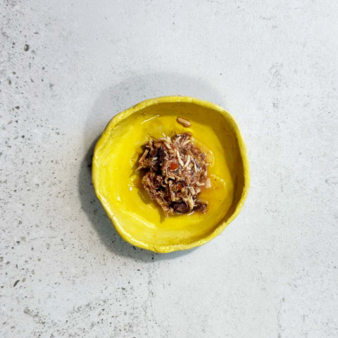 OLLO Cat nr 2 Tuna & Chicken with salmon in broth - nassfutter für Katzen - 70g - Fotogalerie 2