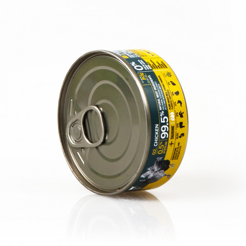 3COTY Chicken with spirulina - nassfutter für Katzen - 80g - Fotogalerie 4