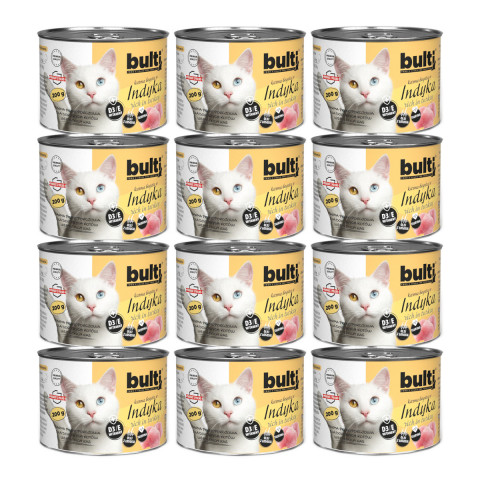 BULTI Rich in turkey - nassfutter für Katzen - 12x200g - Fotogalerie 1