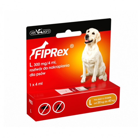 FIPREX Parasitentropfen für Hunde L - 4 ml - Fotogalerie 1