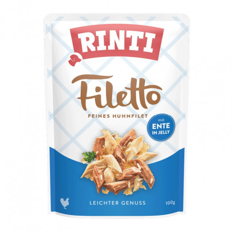 RINTI Filetto Chicken fillet with duck - Nassfutter für Hunde - 100g - Fotogalerie 1