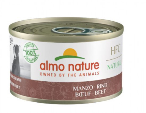  ALMO Nature HFC NATURAL Rindfleisch - Nassfutter für ausgewachsene Hunde - 95 g - Fotogalerie 1