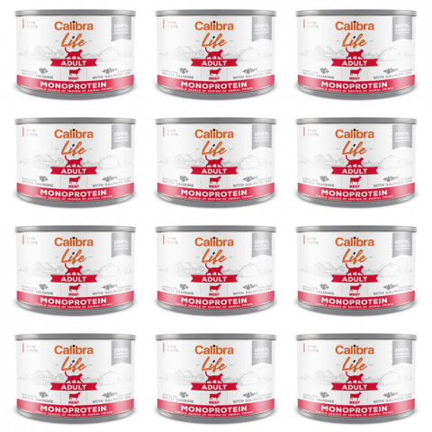 CALIBRA Cat Life Adult Beef - Nassfutter für Katzen - 12x200g - Fotogalerie 1
