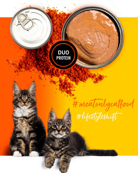 3COTY Chicken with krill For kittens - nassfutter für Katzen - 24x80g - Fotogalerie 6