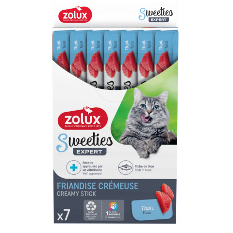 ZOLUX Sweeties with tuna - Katze behandeln - 7x14g - Fotogalerie 1
