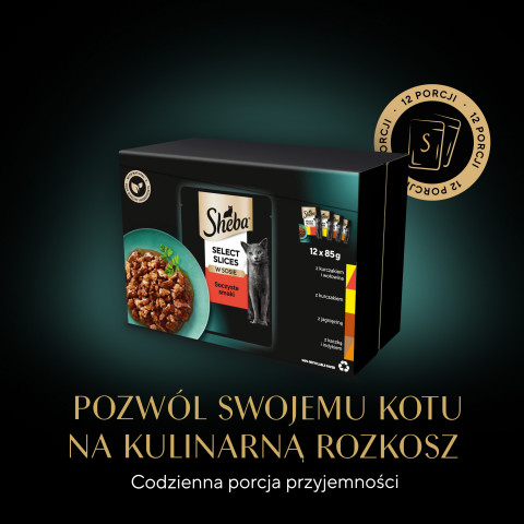 Sheba Selection in Sauce Juicy Flavours 12 x 85 g - Fotogalerie 8