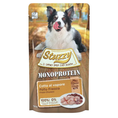 STUZZY Monoprotein Huhn – Nassfutter für Hunde – 150 g - Fotogalerie 1