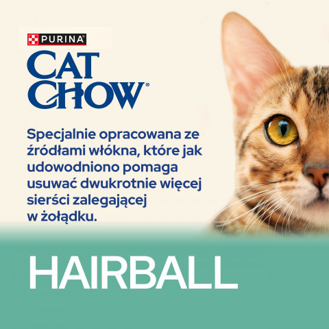 Purina CAT CHOW HAIRBALL CONTROLL Katzen-Trockenfutter 1,5 kg Adult Huhn - Fotogalerie 5