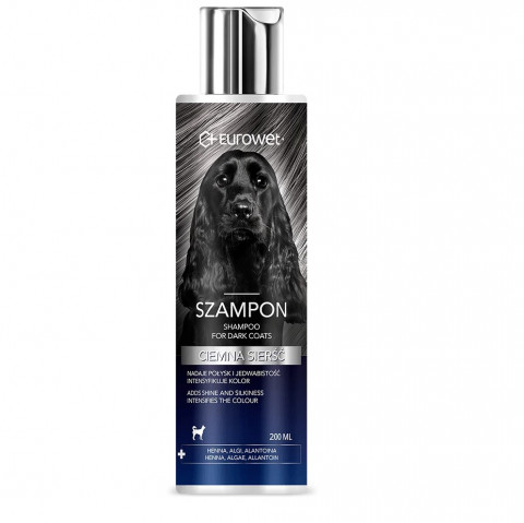 EUROWET Dunkles Fell - Hundeshampoo - 200 ml - 4+1 GRATIS! - Fotogalerie 2