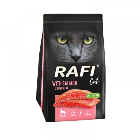 RAFI Cat Sterilised with salmon - trockenfutter für Katzen - 1,5kg - Fotogalerie 1