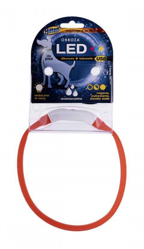 HILTON LED Silikon 1.4x0.8x40 cm mit USB - Hundehalsband - Fotogalerie 8
