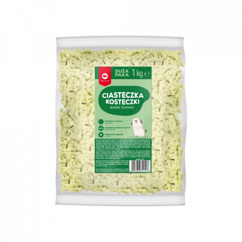MACED Puppy mint bones cookies - Hundeleckerli - 1 kg - Fotogalerie 1