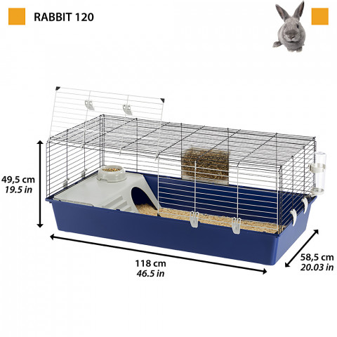 FERPLAST Rabbit 120 - Käfig - Fotogalerie 12