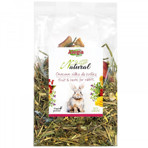 ALEGIA Fruit & Herbs for rabbits - leckerli für Kaninchen - 130g - Fotogalerie 1