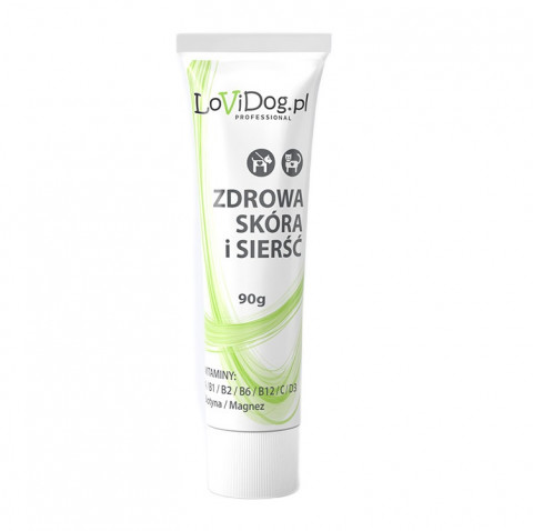 LOVIDOG Functional paste Healthy skin and coat - leckerli für hunde - 90g - Fotogalerie 1