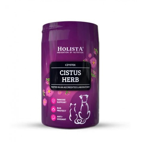 HOLISTA Cistus herb - nahrungsergänzungsmittel für hunde und katzen - 100g - Fotogalerie 1