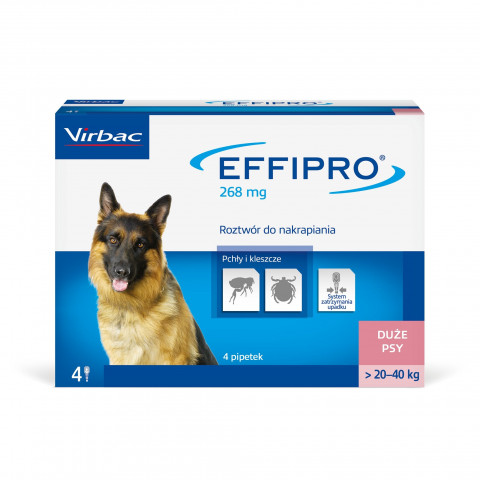 VIRBAC Effipro L (20-40 kg) - tropfen gegen flöhe und zecken für hunde – 24 stück - Fotogalerie 2