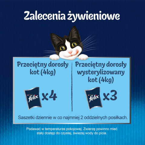  Purina Felix Sensations Mix Truthahn, Makrele, Lamm, Hering Box - Katzen Nassfutter - 12x85 g - Fotogalerie 4