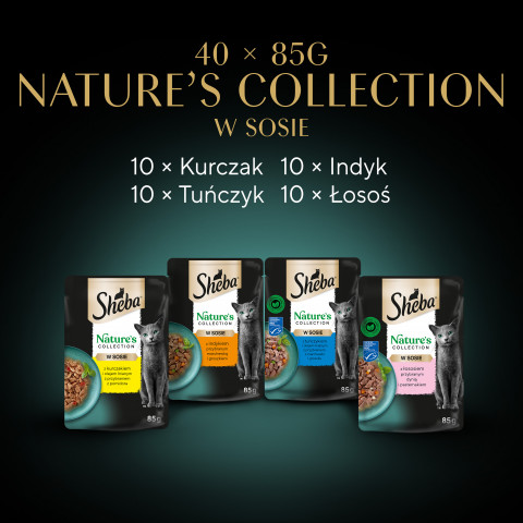 SHEBA Nature's Collection Mix - Nassfutter für Katzen - 40x85g - Fotogalerie 5