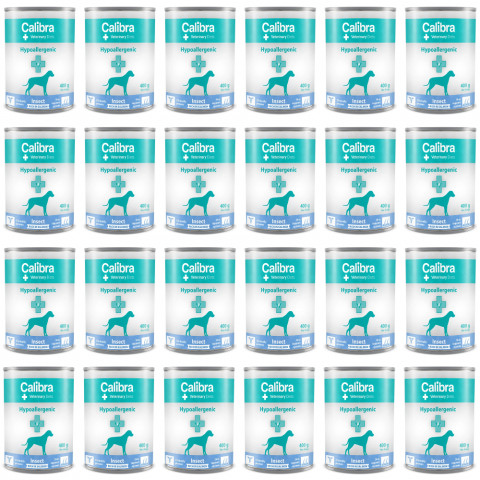 CALIBRA VD Dog Hypoallergenic Insekten&Lachs - Nassfutter für Hunde - 24x400g - Fotogalerie 1