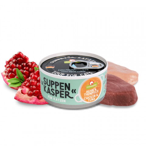 GRANATAPET Suppenkasper Chicken and tuna - Katze behandeln - 70g - Fotogalerie 2
