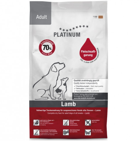 PLATINUM Adult Lamb – halbfeuchtes Hundefutter – 3x5 kg (15 kg) + PLATINUM Xmas-Bits Iberico 6x150 g Leckerli GRATIS - Fotogalerie 5