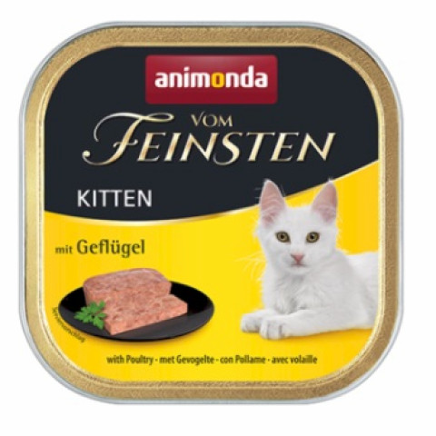 ANIMONDA Vom Feinsten Kitten Chicken - nassfutter für Katzen - 100g - Fotogalerie 1