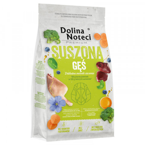 DOLINA NOTECI Premium Dried goose - trockenfutter für hunde - 9kg - Fotogalerie 1