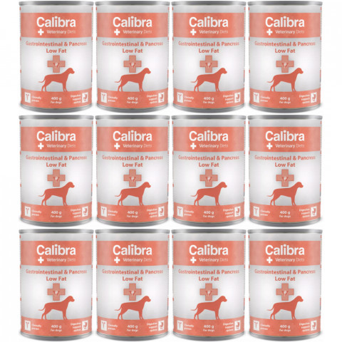 CALIBRA Veterinary Diets Gastrointestinal Low Fat - Nassfutter für Hunde - 12x400g - Fotogalerie 1