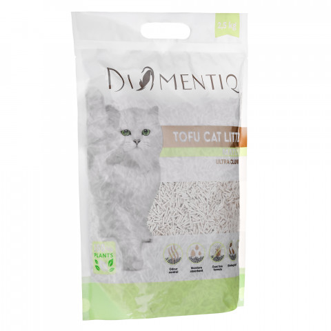 DIAMENTIQ Tofu Matcha Ultra clumping - pflanzliche streu - 2,5 kg - Fotogalerie 6