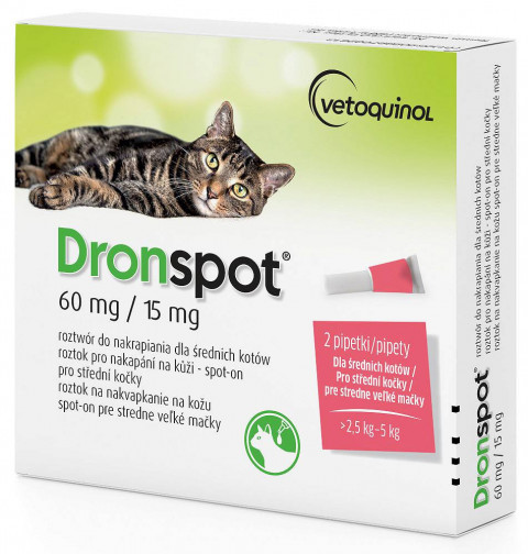  VETOQUINOL Dronspot - 2,5 - 5 kg - Fotogalerie 1